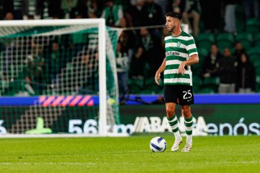 Goncalo Inacio  seen during Liga Portugal game between teams of Sporting CP and Moreirense FC at Estadio Jose Alvalade (Maciej Rogowski/Ball Raw Images)