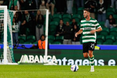 Goncalo Inacio  seen during Liga Portugal game between teams of Sporting CP and Moreirense FC at Estadio Jose Alvalade (Maciej Rogowski/Ball Raw Images)