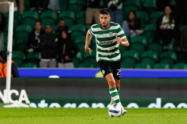 Goncalo Inacio  seen during Liga Portugal game between teams of Sporting CP and Moreirense FC at Estadio Jose Alvalade (Maciej Rogowski/Ball Raw Images)