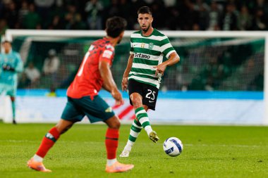 Goncalo Inacio  seen during Liga Portugal game between teams of Sporting CP and Moreirense FC at Estadio Jose Alvalade (Maciej Rogowski/Ball Raw Images)