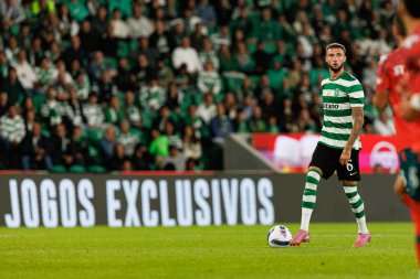 Zeno Debast  seen during Liga Portugal game between teams of Sporting CP and Moreirense FC at Estadio Jose Alvalade (Maciej Rogowski/Ball Raw Images)