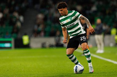 Maximiliano Araujo  seen during Liga Portugal game between teams of Sporting CP and Moreirense FC at Estadio Jose Alvalade (Maciej Rogowski/Ball Raw Images)