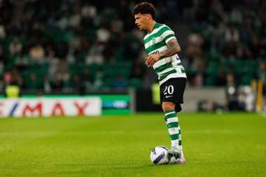 Maximiliano Araujo  seen during Liga Portugal game between teams of Sporting CP and Moreirense FC at Estadio Jose Alvalade (Maciej Rogowski/Ball Raw Images)