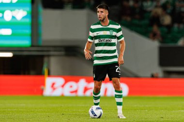 Goncalo Inacio  seen during Liga Portugal game between teams of Sporting CP and Moreirense FC at Estadio Jose Alvalade (Maciej Rogowski/Ball Raw Images)