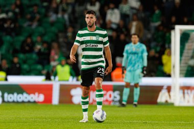 Goncalo Inacio  seen during Liga Portugal game between teams of Sporting CP and Moreirense FC at Estadio Jose Alvalade (Maciej Rogowski/Ball Raw Images)