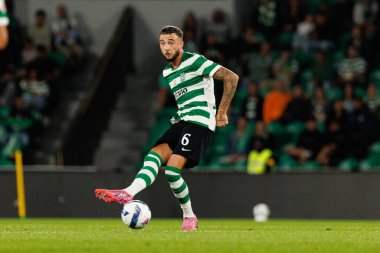 Zeno Debast  seen during Liga Portugal game between teams of Sporting CP and Moreirense FC at Estadio Jose Alvalade (Maciej Rogowski/Ball Raw Images)