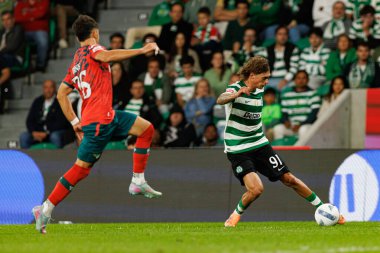 Ricardo Mangas  seen during Liga Portugal game between teams of Sporting CP and Moreirense FC at Estadio Jose Alvalade (Maciej Rogowski/Ball Raw Images)