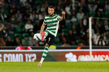Zeno Debast  seen during Liga Portugal game between teams of Sporting CP and Moreirense FC at Estadio Jose Alvalade (Maciej Rogowski/Ball Raw Images)