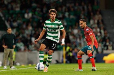 Giorgos Vagiannidis  seen during Liga Portugal game between teams of Sporting CP and Moreirense FC at Estadio Jose Alvalade (Maciej Rogowski/Ball Raw Images)