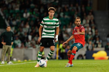 Giorgos Vagiannidis  seen during Liga Portugal game between teams of Sporting CP and Moreirense FC at Estadio Jose Alvalade (Maciej Rogowski/Ball Raw Images)