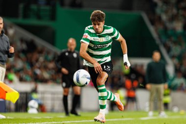 Giorgos Vagiannidis  seen during Liga Portugal game between teams of Sporting CP and Moreirense FC at Estadio Jose Alvalade (Maciej Rogowski/Ball Raw Images)