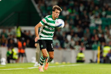 Giorgos Vagiannidis  seen during Liga Portugal game between teams of Sporting CP and Moreirense FC at Estadio Jose Alvalade (Maciej Rogowski/Ball Raw Images)