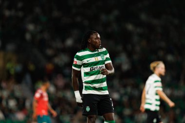 Geovany Quenda  seen during Liga Portugal game between teams of Sporting CP and Moreirense FC at Estadio Jose Alvalade (Maciej Rogowski/Ball Raw Images)