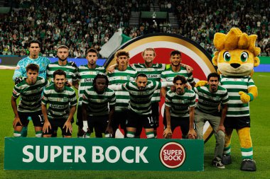 Team of Sporting CP  seen during Liga Portugal game between teams of Sporting CP and Moreirense FC at Estadio Jose Alvalade (Maciej Rogowski/Ball Raw Images)