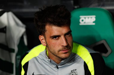 Fotis Ioannidis  seen during Liga Portugal game between teams of Sporting CP and Moreirense FC at Estadio Jose Alvalade (Maciej Rogowski/Ball Raw Images)