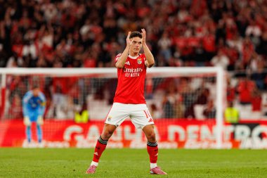 Georgiy Sudakov seen during Liga Portugal game between SL Benfica and Rio Ave FC (Ball Raw Images/ Maciej Rogowski)