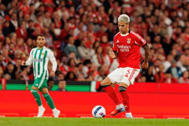 Enzo Barrenechea seen during Liga Portugal game between SL Benfica and Rio Ave FC (Ball Raw Images/ Maciej Rogowski)