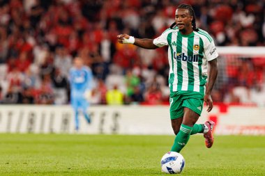 Omar Richards seen during Liga Portugal game between SL Benfica and Rio Ave FC (Ball Raw Images/ Maciej Rogowski)