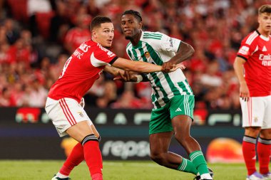 Franjo Ivanovic and Jonathan Panzo seen during Liga Portugal game between SL Benfica and Rio Ave FC (Ball Raw Images/ Maciej Rogowski)