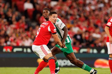 Franjo Ivanovic and Jonathan Panzo seen during Liga Portugal game between SL Benfica and Rio Ave FC (Ball Raw Images/ Maciej Rogowski)