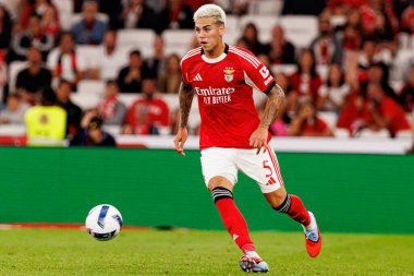 Enzo Barrenechea seen during Liga Portugal game between SL Benfica and Rio Ave FC (Ball Raw Images/ Maciej Rogowski)