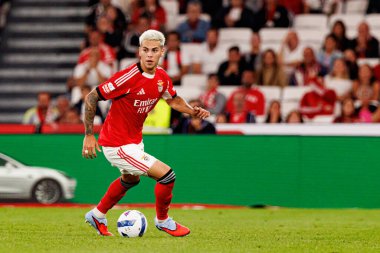 Enzo Barrenechea seen during Liga Portugal game between SL Benfica and Rio Ave FC (Ball Raw Images/ Maciej Rogowski)