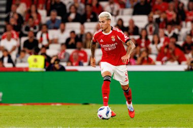 Enzo Barrenechea seen during Liga Portugal game between SL Benfica and Rio Ave FC (Ball Raw Images/ Maciej Rogowski)