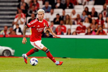 Enzo Barrenechea seen during Liga Portugal game between SL Benfica and Rio Ave FC (Ball Raw Images/ Maciej Rogowski)