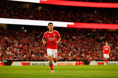 Georgiy Sudakov seen during Liga Portugal game between SL Benfica and Rio Ave FC (Ball Raw Images/ Maciej Rogowski)