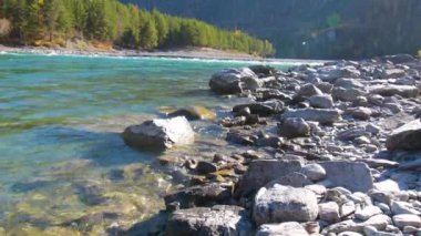 River Katun, Altai, Siberia, Rusya