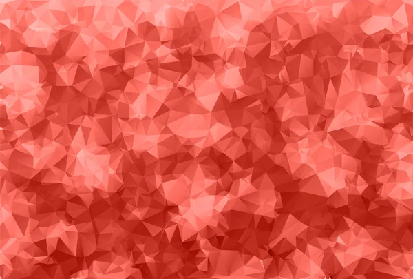 Μοντέρνο Κοραλλί Ροζ Τρίγωνο Γεωμετρικό Μοτίβο Διάνυσμα Φόντο 2019 Χρώμα — Διανυσματικό Αρχείο