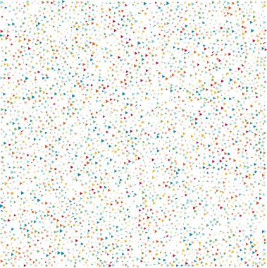 Geometrik basit minimalist arka plan. Beyaz arka plan üzerinde renkli üçgenler. Üçgen desen iş tasarımınız için. Vektör.