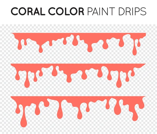 Pintura Coral Gotas Manchas Goteo Líquido Aceite Negro Mancha Mancha — Archivo Imágenes Vectoriales