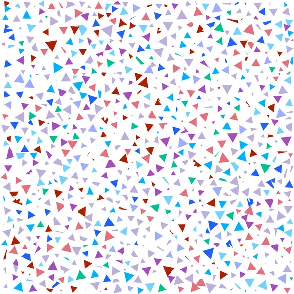 Geometriai Egyszerű Minimalista Háttere Színes Háromszögek Fehér Háttér Háromszög Mintát — Stock Vector