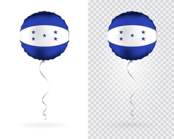 Foil Balloons Vector Національний Прапор Гондурасу — стоковий вектор