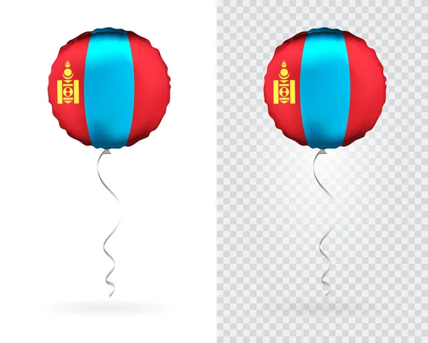 Балони Векторі Національний Прапор Монголії — стоковий вектор