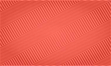 Çapraz Çizgili Coral Moda Renk Arkaplanı. Vektör İllüstrasyonu. 