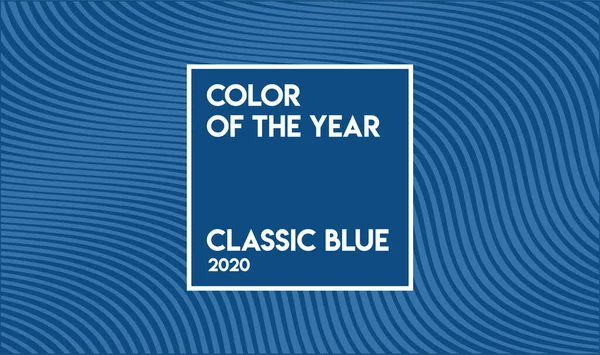 Échantillon Couleur Bleu Classique Vecteur — Image vectorielle