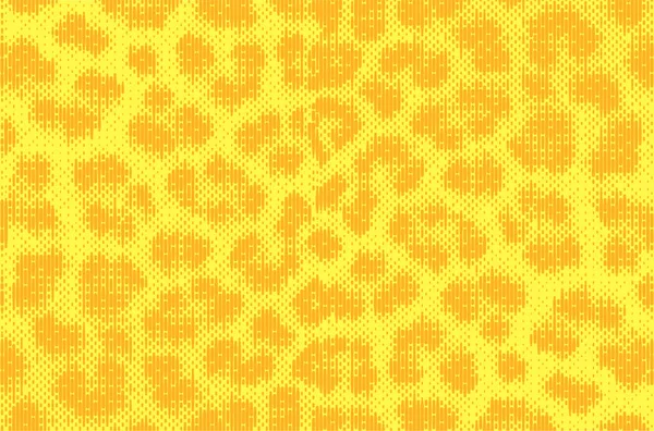 Diseño Patrones Manchas Estilo Arte Píxeles Leopardo Fondo Ilustración Vectores — Vector de stock