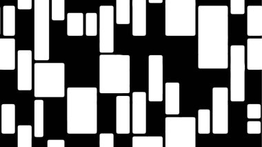 Izgara siyah ve beyaz vektör arkaplan dokusu. Modern soyut perspektif geometrik şekiller kalıp çizgileri