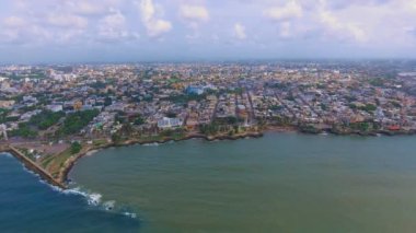 Santo denizden gelen Domingo, hava ateş açma