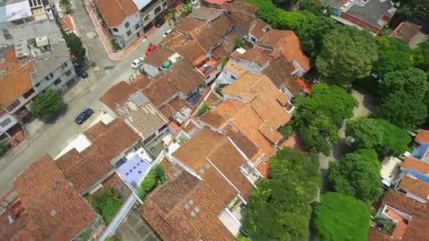 Daytime Aerial Shot Barrio Del Sur Cali Colombia — Stock Video