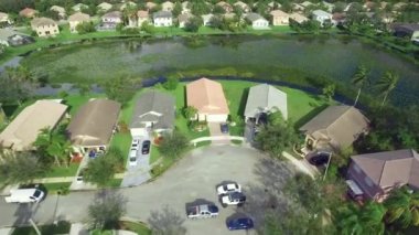 Evler ve Gölü Güney Florida hava atış 