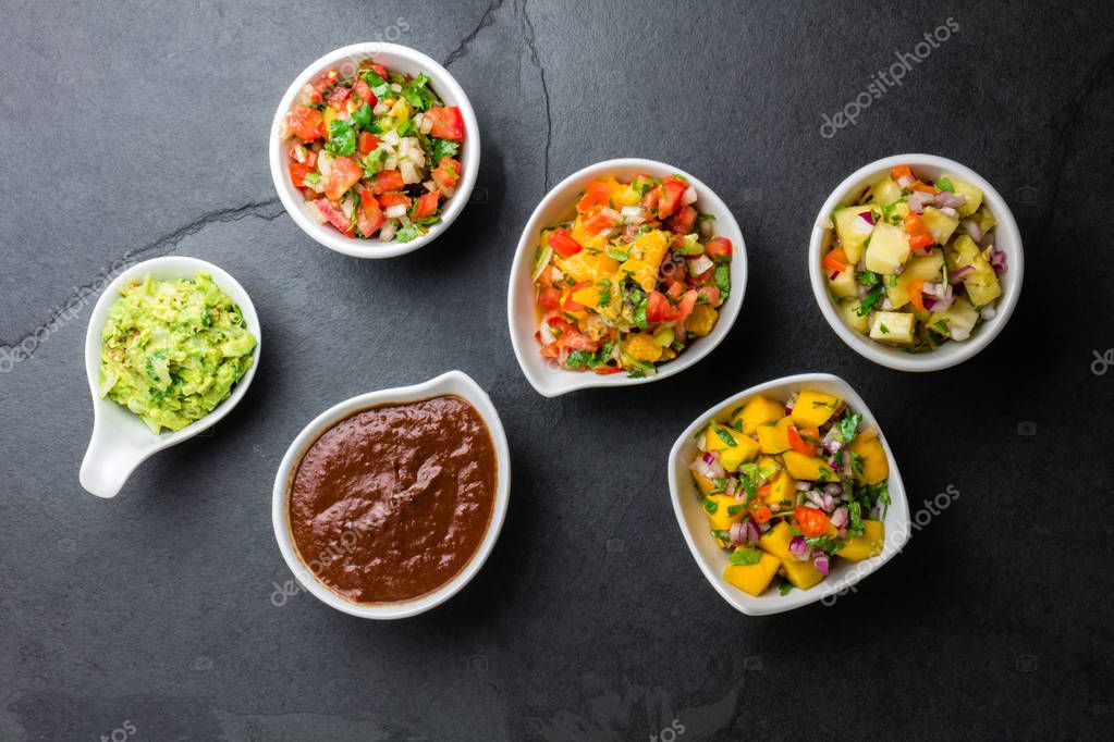 Salsas mexicanas famosas tradicionales mole de chile de chocolate