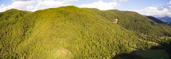 Şili Andes havadan görünümü. Panoramik görünüm — Stok fotoğraf