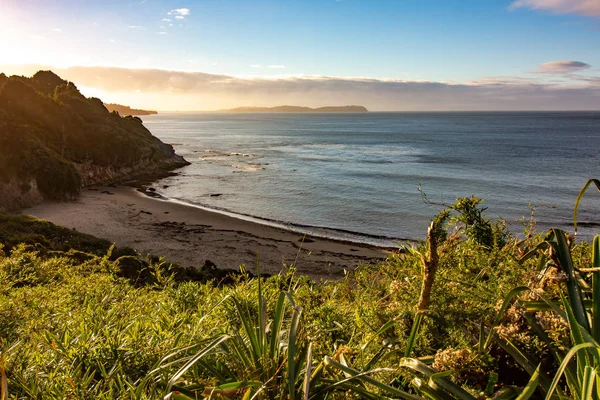 Paisaje chileno de la costa chilena. Paisaje costero del Pacífico —  Fotos de Stock