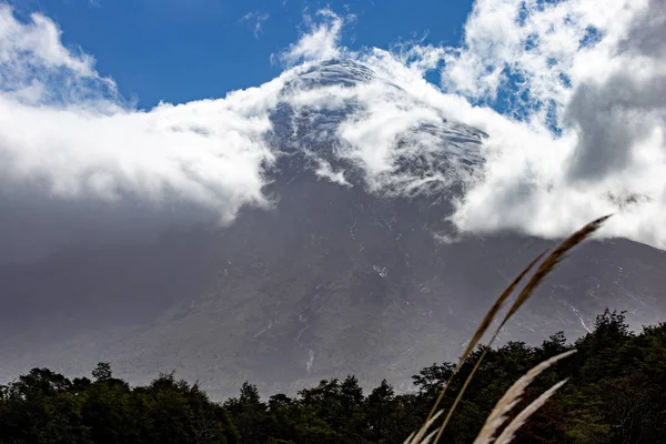 Landcape panorâmico. Vulcão Osorno, Região Los Lagos Chile — Fotografia de Stock