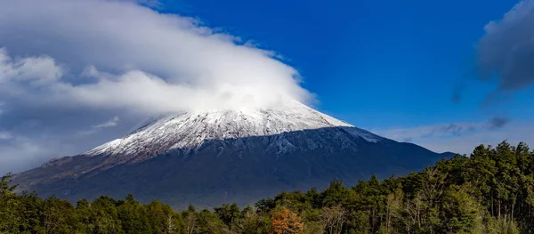 Paisaje panorámico. Volcán Osorno, Región Los Lagos Chile — Foto de Stock
