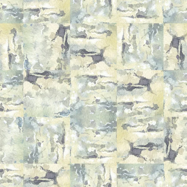 Soyut sulu boya Dikişsiz desen kesme dilim peynir