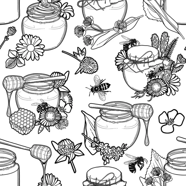 Bal ve çiçek süslemeleri Grafik desen